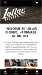 Mobile Screenshot of lollarguitars.com
